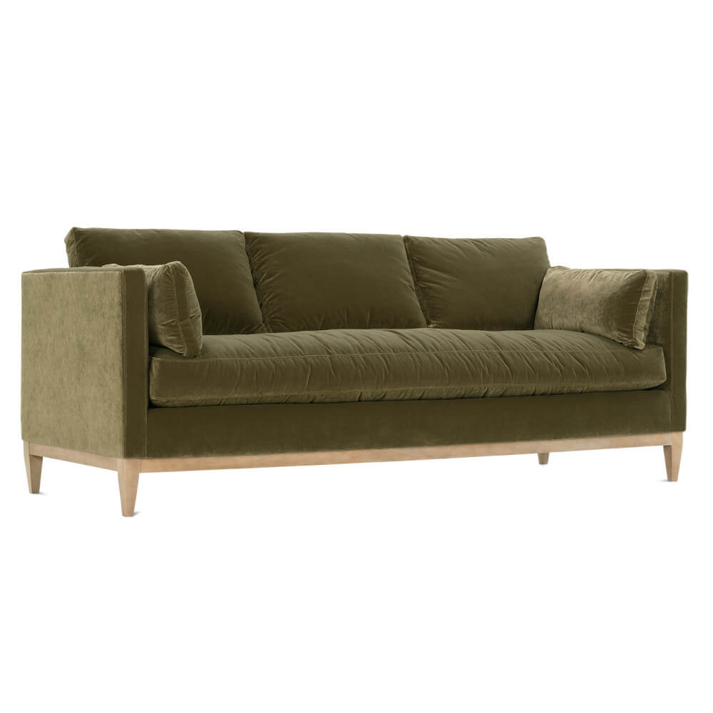 Leo Express Velvet Sofa - Rowe Furniture