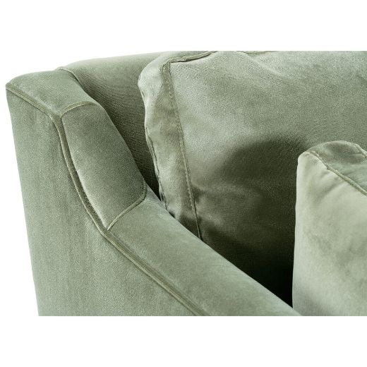 Picture of 90” Madeline Sofa - Antiqued Moss Velvet