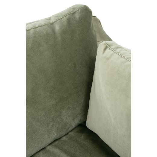 Picture of 90” Madeline Sofa - Antiqued Moss Velvet