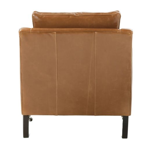 Picture of Caramel Madeline Leather Chair