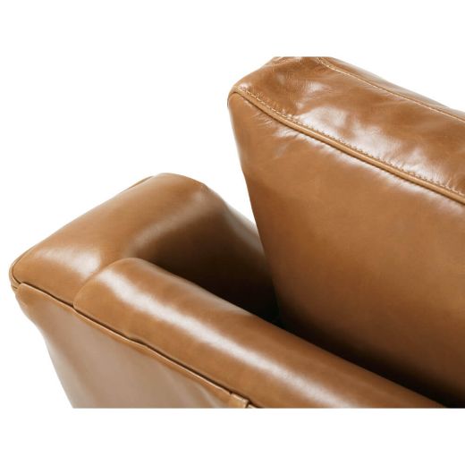 Picture of Caramel Madeline Leather Chair