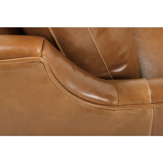 Picture of Caramel Madeline Leather Chair