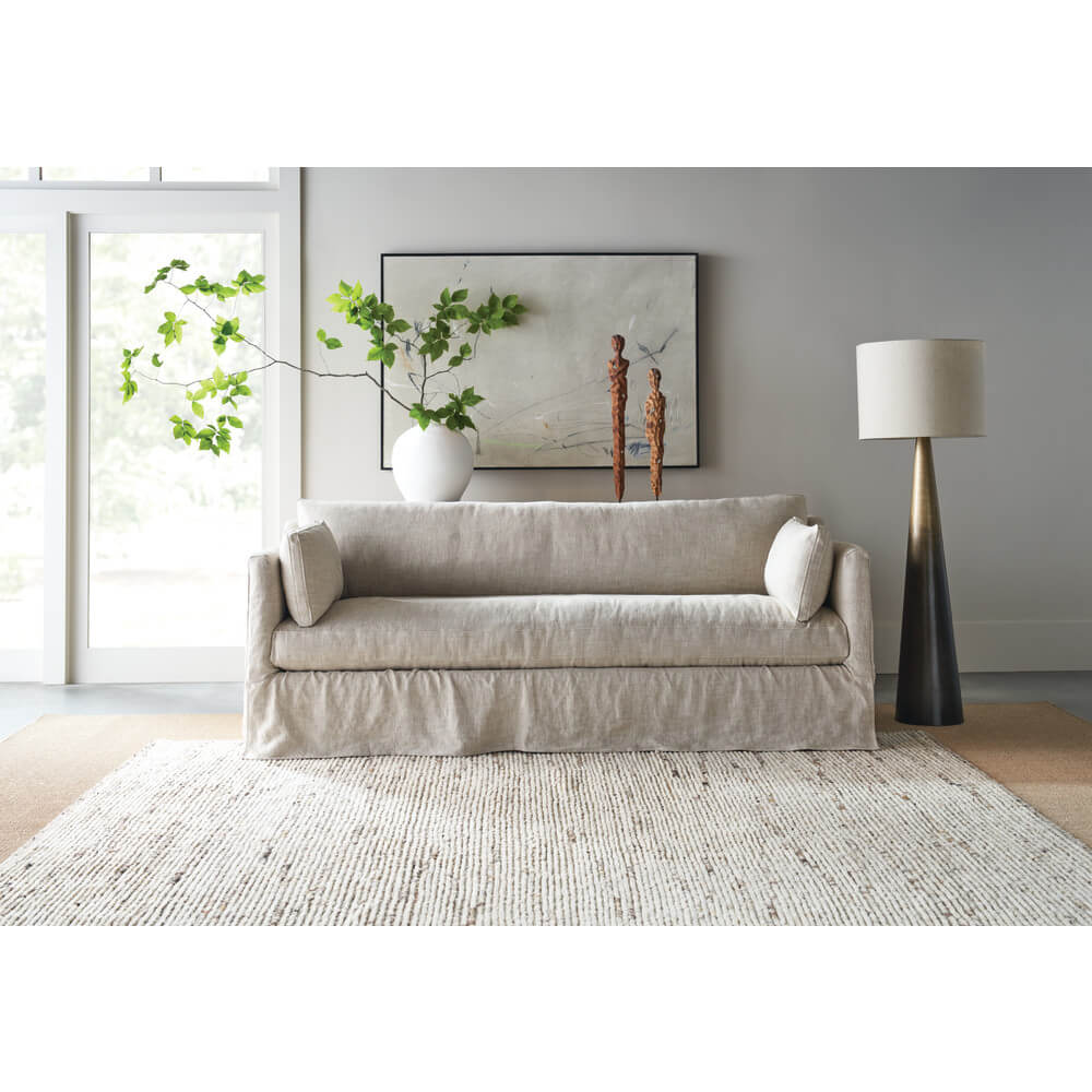 Natural Madeline Slipcovered Sofa Rowe Furniture