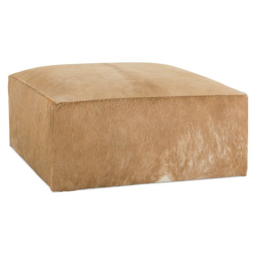 Picture of Hair on Hide Miles Ottoman