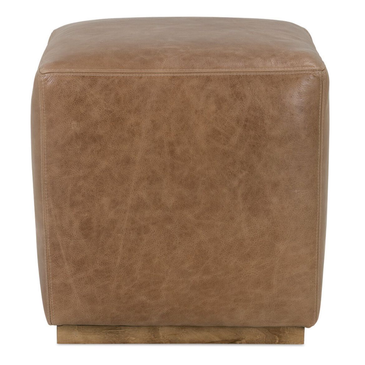 Picture of Nugget Leather Dena Ottoman