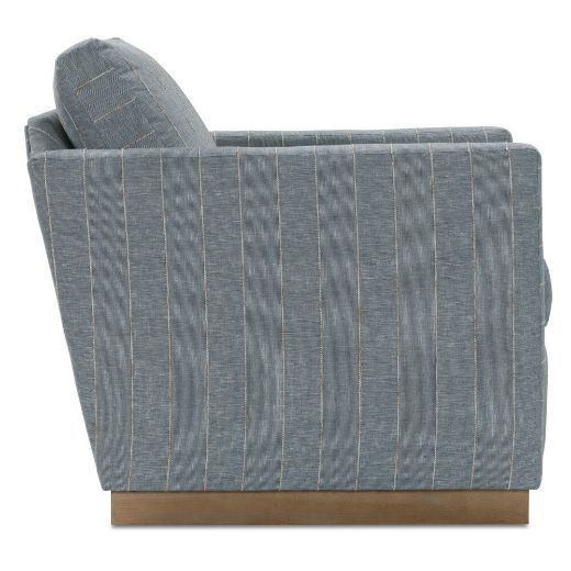 Picture of Allie Swivel - Indigo Kid-proof Stripe