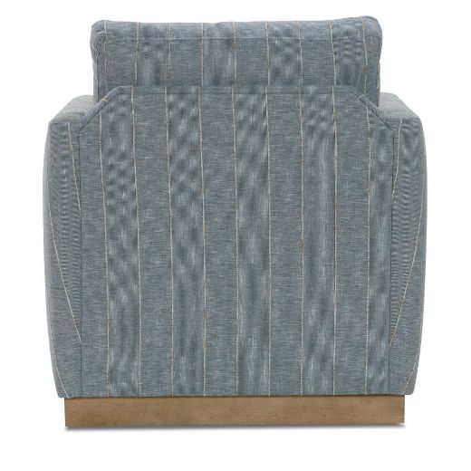 Picture of Allie Swivel - Indigo Kid-proof Stripe