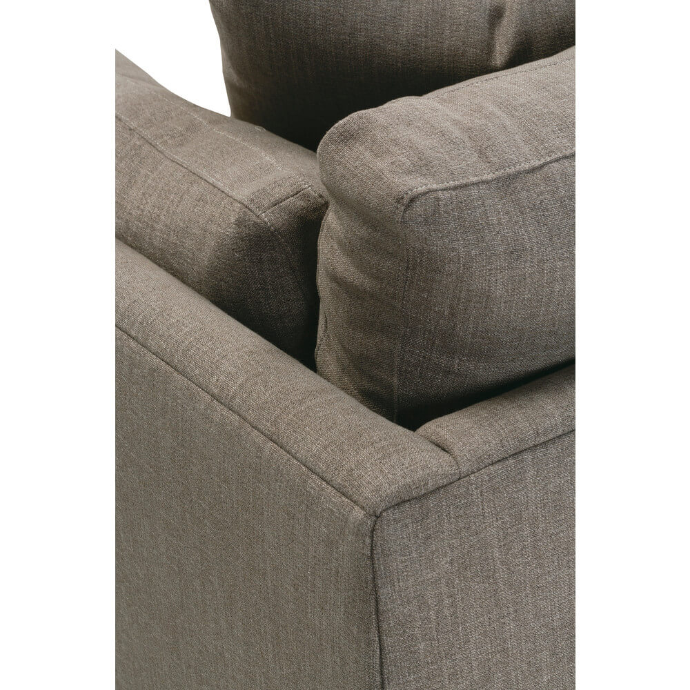 99” Boden Sofa Mocha Kidproof Texture Rowe Furniture