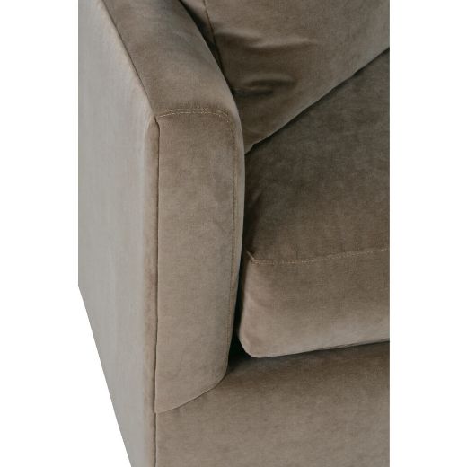 Picture of 89” Lilah Sofa - Fawn Brushed Velvet  