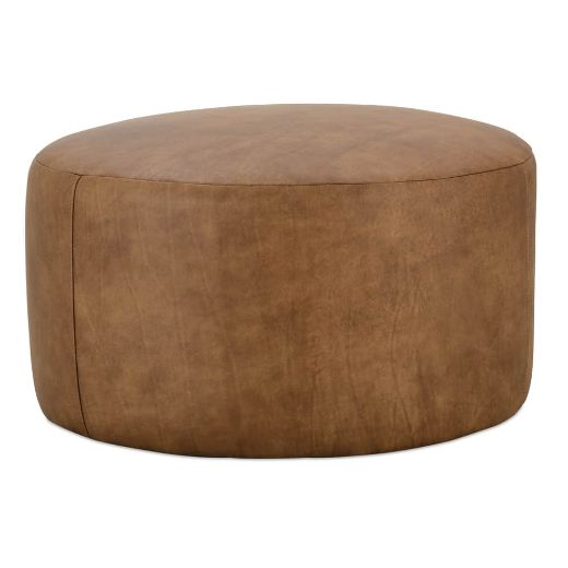 Picture of Cleo Leather Ottoman