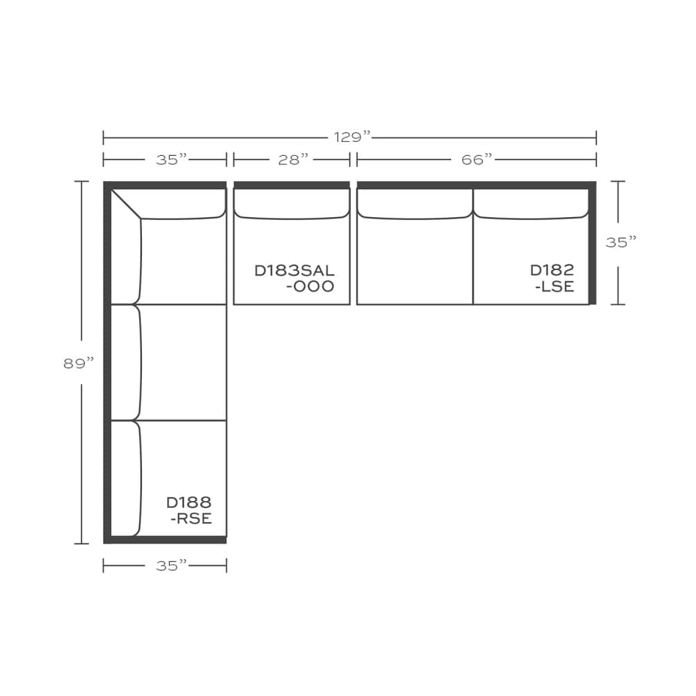 Monaco Sectional - Rowe Furniture