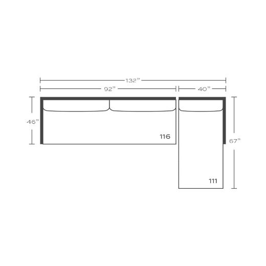 Picture of Bristol Slipcovered Sectional