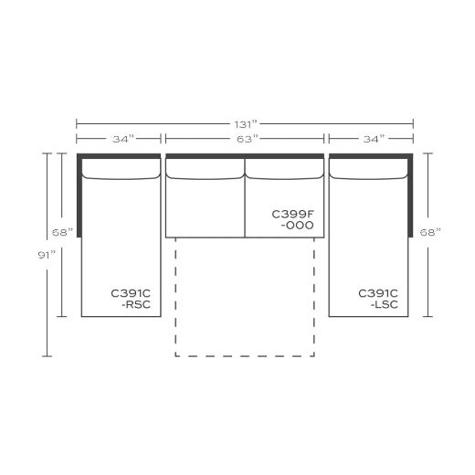 Picture of Masquerade Sectional