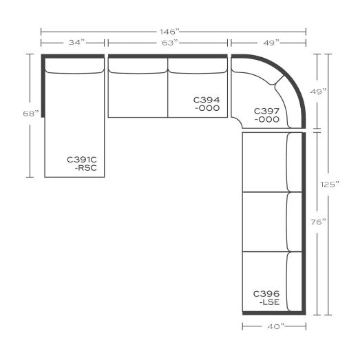 Picture of Masquerade Sectional